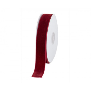 NASTRO VELLUTI MM 38 MT 10 ROSSO